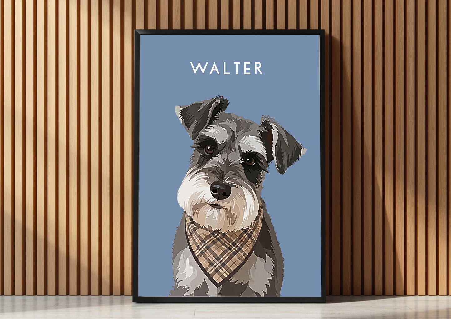 Custom Dog Portrait From Photo, Personalised Dog Print, Cat Memorial Gift, Pet Lover Gift, Pet Wall Art, Australian Shepherd __etsy:8059368684
