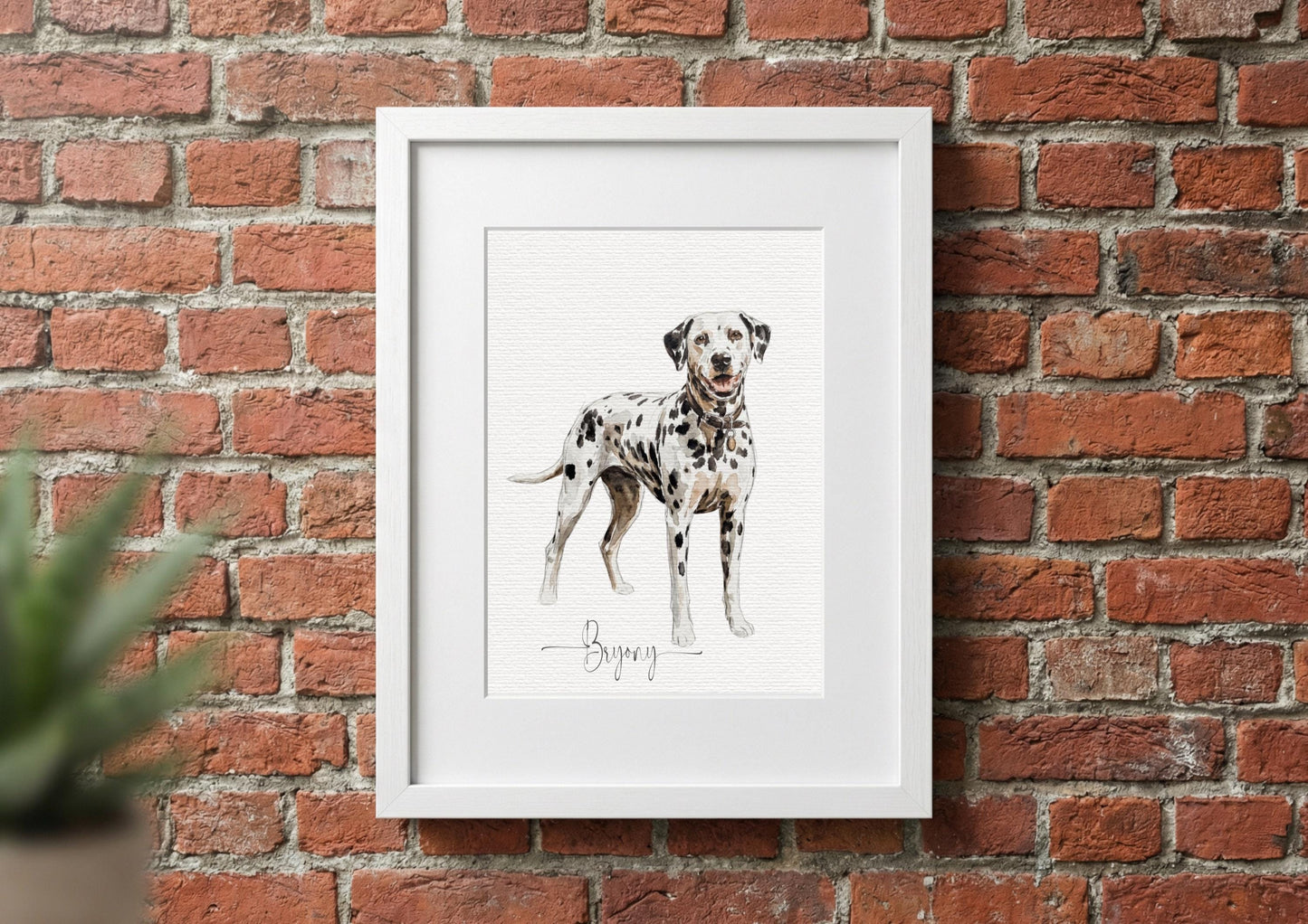 Custom Dog Watercolour Portrait | Personalised Pet Portrait | Pet Illustration | Dog Lover Gift | Pencil Outline Hand Painted __etsy:7898155797