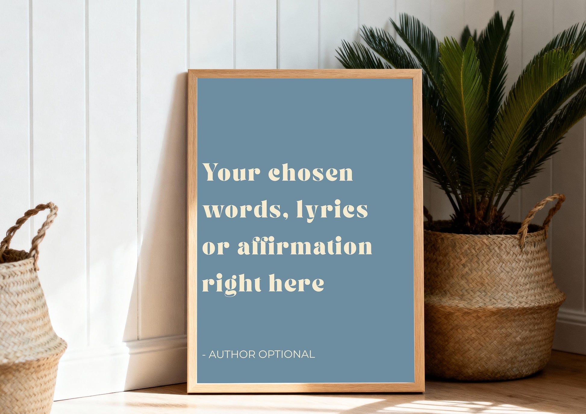 Custom Quote Print, Lyrics, Song, Saying, Message Personalised Typography Art Print, Your Own Words __etsy:7360132663